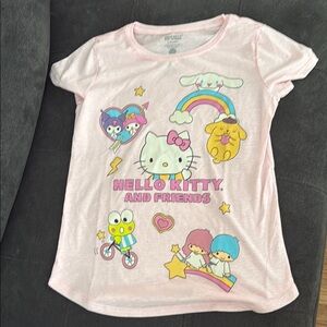Hello Kitty Pastel Pink Short Sleeve Tee